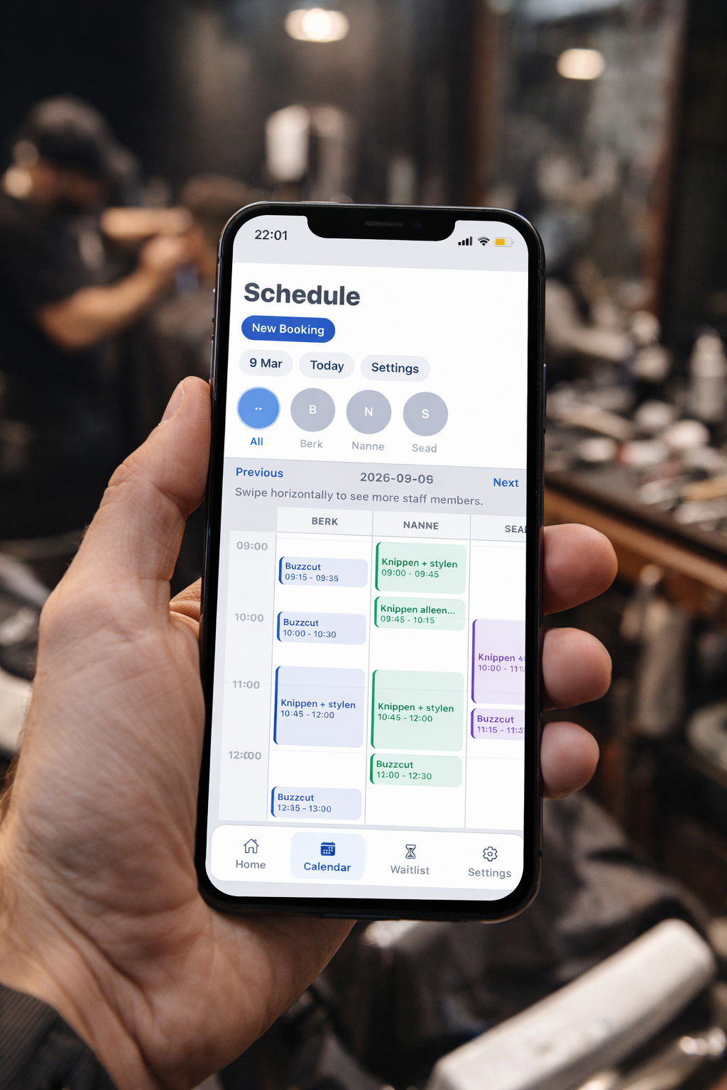Mobile App Interface